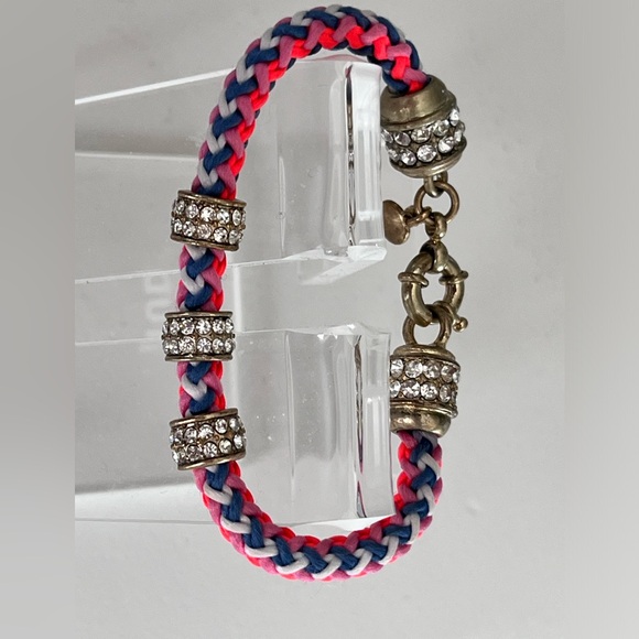 J CREW | rope bracelet | Sliding Crystal Charms - Picture 16 of 16